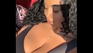Teen slut with her tits out in the car (onlyfans.com/juliettesweetz)